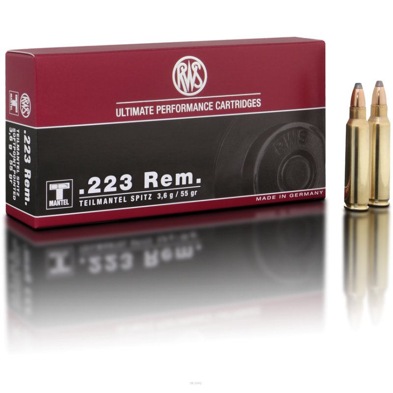 RWS .223 Rem. 3,6 g TMS